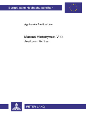 cover image of Marcus Hieronymus Vida